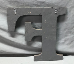 Decorative Salvaged Tin Ceiling 12″ Patchwork Mix Color Letter F Metal 357-25B