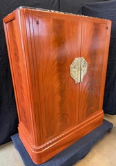 French Art Deco cabinet console table, circa 1925, designed by Clement Goyeneche