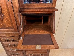 Antique Oak Harvard Co. Dental Cabinet #46X