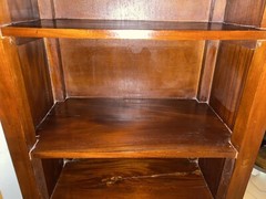 Solid Wood Mahogany European Style Traditional Bar Cabinet