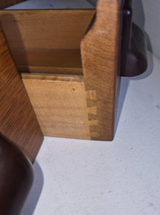 Vintage Globe Wernicke Oak 4 Drawer Card Catalog File All Dovetailed Quality