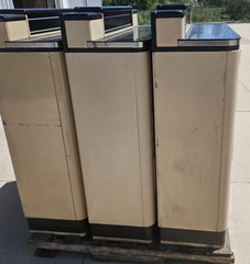 American Cabinet Company Antique Art Deco Medical Dental Cabinet See Description