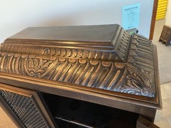 Antique Bar Curio Caninet