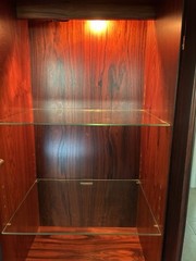 Beautiful MCM Danish Rosewood 2-Piece Hutch by Skovby (Made in Denmark)