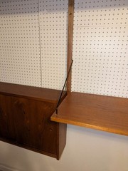 Danish Wall Unit, Cado PS System vintage shelving by Randers Mobelfabrik