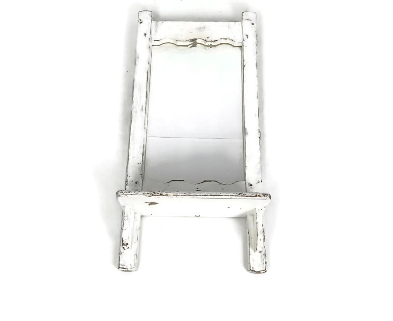 antique wall hanging cabinet medicine comb shaving shelve with mirror hallway ba