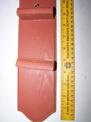 Small Wooden Wood Knick Knack Trinket Wall Hanging 4 Shelf Open