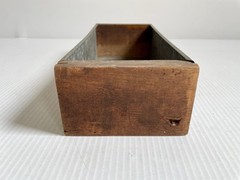 Vintage WC Heller Sectional Library Cabinet Drawer, Apothecary File, 5x3x12