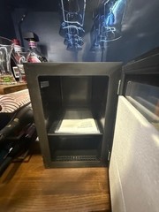 1960s Mid-Century Modern Wine & Liquor Bar Cabinet with Wine Fridge