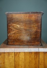 Antique Apothecary Cabinet watchmaker Tool Box Wood drawer chest vintage