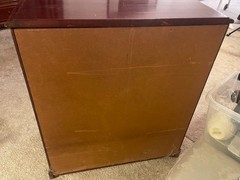 Tower sears and robuck wine chest