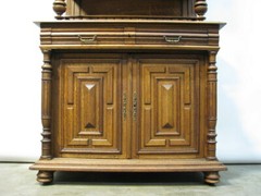 19th Century French Oak Sideboard – Cabinet; Henri II Renaissance Revival