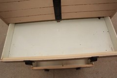 Antique Vintage Dental Cabinet Industrial Medical Chest by American Cabinet Co