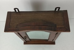 small Apothecary medicine cabinet antique kitchen bathroom wall hanging barn sty