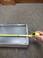 Vintage Cole Steel Index Card File Cabinet, Single Drawer, Industrial Equipment