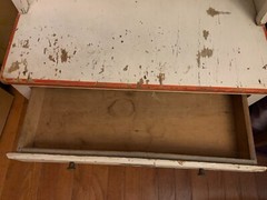 Vintage Sellers Salesman Sample / Children’s Hoosier Kitchen Cabinet / Hutch