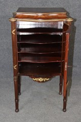 Louis XVI Directoire Style Mahogany and Brass Mounted Cabinet