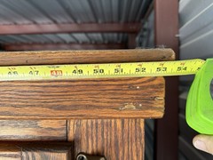 Antique Oak McCray Ice box.
