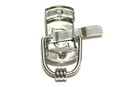 Sellers Kitchen Cabinet Latch “S” Type Right Side Door Nickel Plated