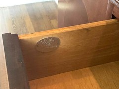 Vintage Baker Furniture Mahogany Georgian Style Lighted Breakfront Cabinet
