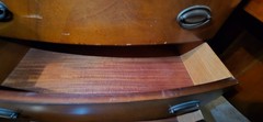 Antique Drexel Sideboard Buffet, Cherry Mahogany, excellent working condition.