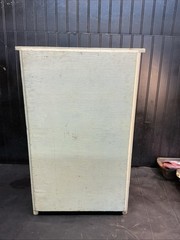 Vintage 1930s Children’s Wood Hoosier Kitchen Cabinet Hutch Salesman Sample