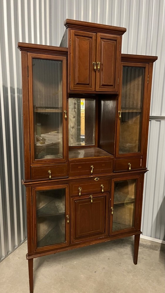 Antique Gramophone Record Corner Cabinet (no Gramophone incl.) PICK UP ONLY