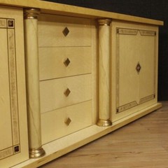 Sideboard 4 doors commode dresser 4 drawers furniture modern living room 900