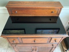 Antique W.D. Allison Physician’s cabinet