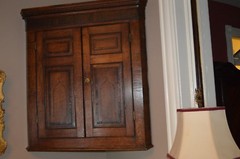 Corner cupboard C. 1770 English Oak