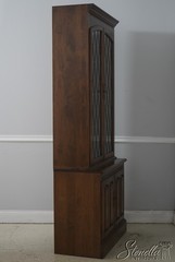 73473: ETHAN ALLEN Maple 2 Door China Cabinet