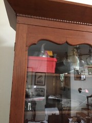 Antique Plantation Desk Cabinet American 1880