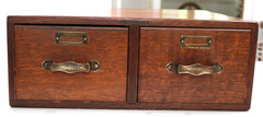 FINEST ANTIQUE TIGER OAK CARD CATALOG WOOD QUARTERSAWN LIBRARY CABINET BRASS