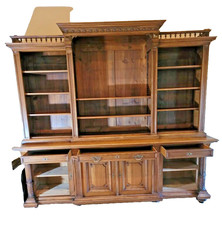 1800s European Antique Breakfront