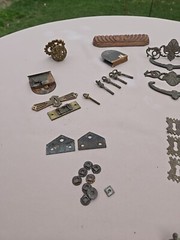 Vintage Collection Of Hardware Cabinet Pulls