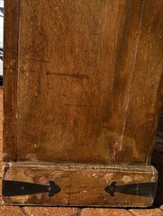 Antique-Style Hand Carved Indian Solid Wood Bookshelf | Tall Display Cabinet
