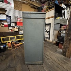 VTG ANTIQUE WOODEN FILE CABINET