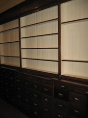 WeShip!30 Ft Oak Pharmacy Apothecary Cabinet Display 133Drwr 1890-1900 Original