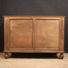 Italian commode chest of drawers inlaid wood commode antique style 20th century
