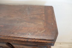 17th Century Italian Solid Walnut Antique Cupboard or Cabinet
