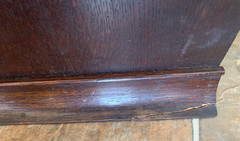 ANTIQUE 1800’s ENGLISH OAK CABINET APOTHECARY TOBACCO CUPBOARD – Local Pickup NC