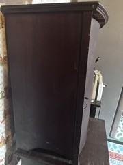 Antique Mahogany Music Cabinet