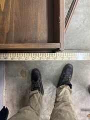 Wood Dry Sink Cabinet Cupboard Farmhouse Country Primitive Storage