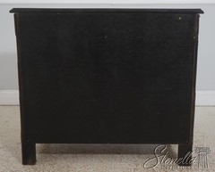 72451: Pair Of THOMASVILLE Ernest Hemingway Rattan & Stone Cabinets