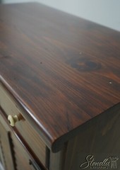 F68860: Pair Of ETHAN ALLEN Pine Old Tavern Cabinets