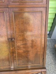 Vintage Walnut Record Cabinet