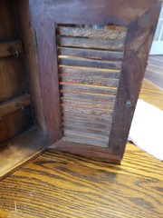 Handmade antique Key and mail wall Cabinet OLD