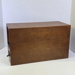 Vintage Library Card Catalog Cabinet