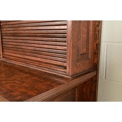 Arts & Crafts Oak Tambour Dental Cabinet by American Cabinet Co., Circa 1900