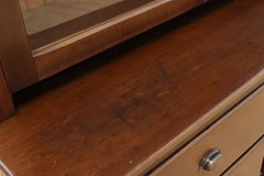 Farmhouse Antique Kitchen Cabinet or Pantry Cupboard #55176